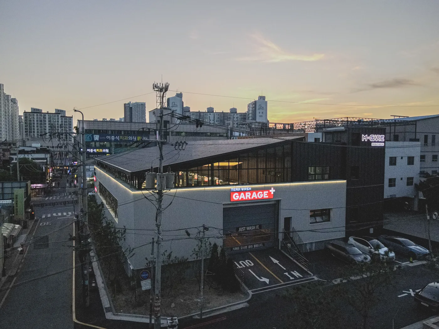 부천 · 테라워시 개러지 시설